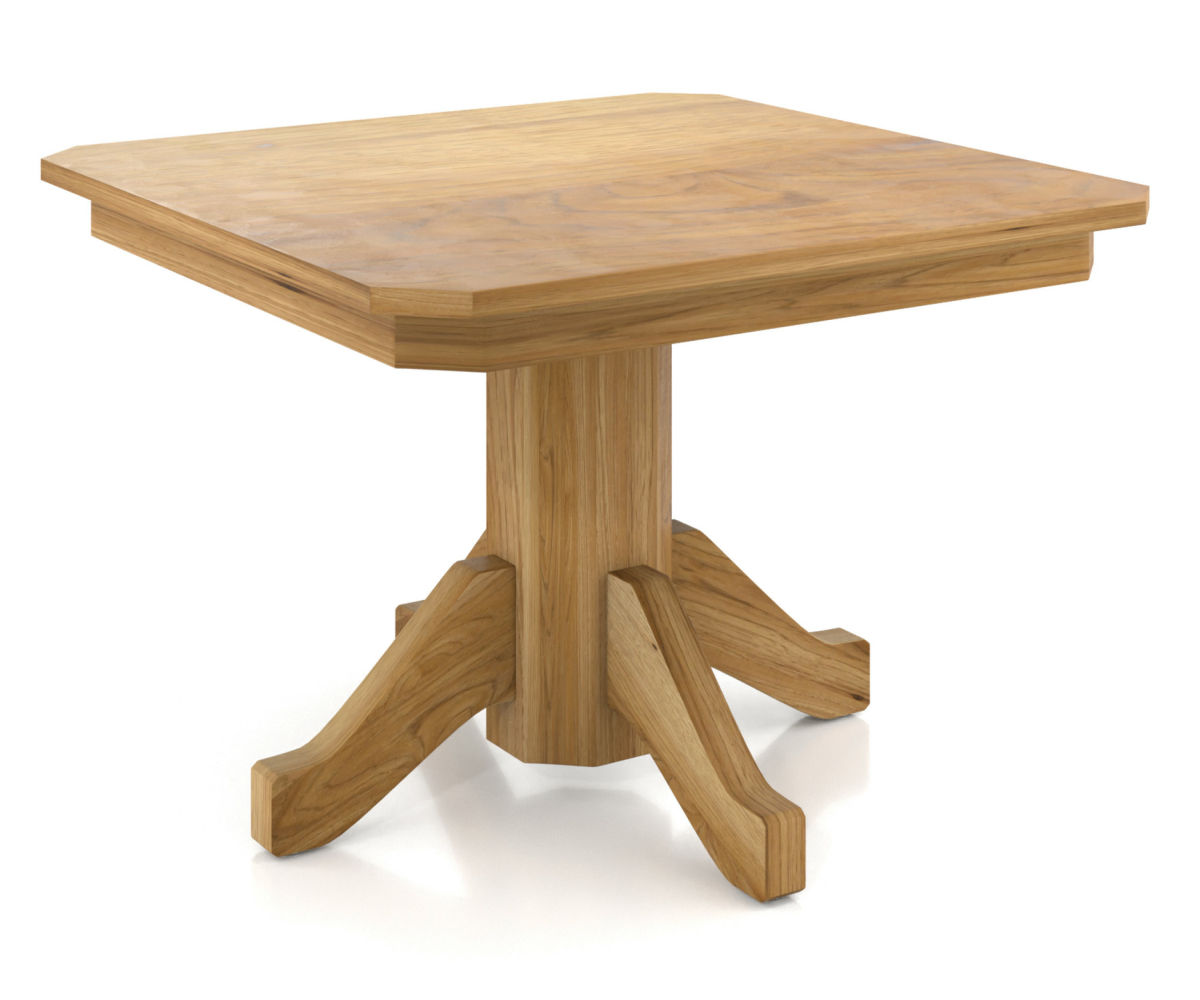 Shaker Single Pedestal Table • TC Amish Home