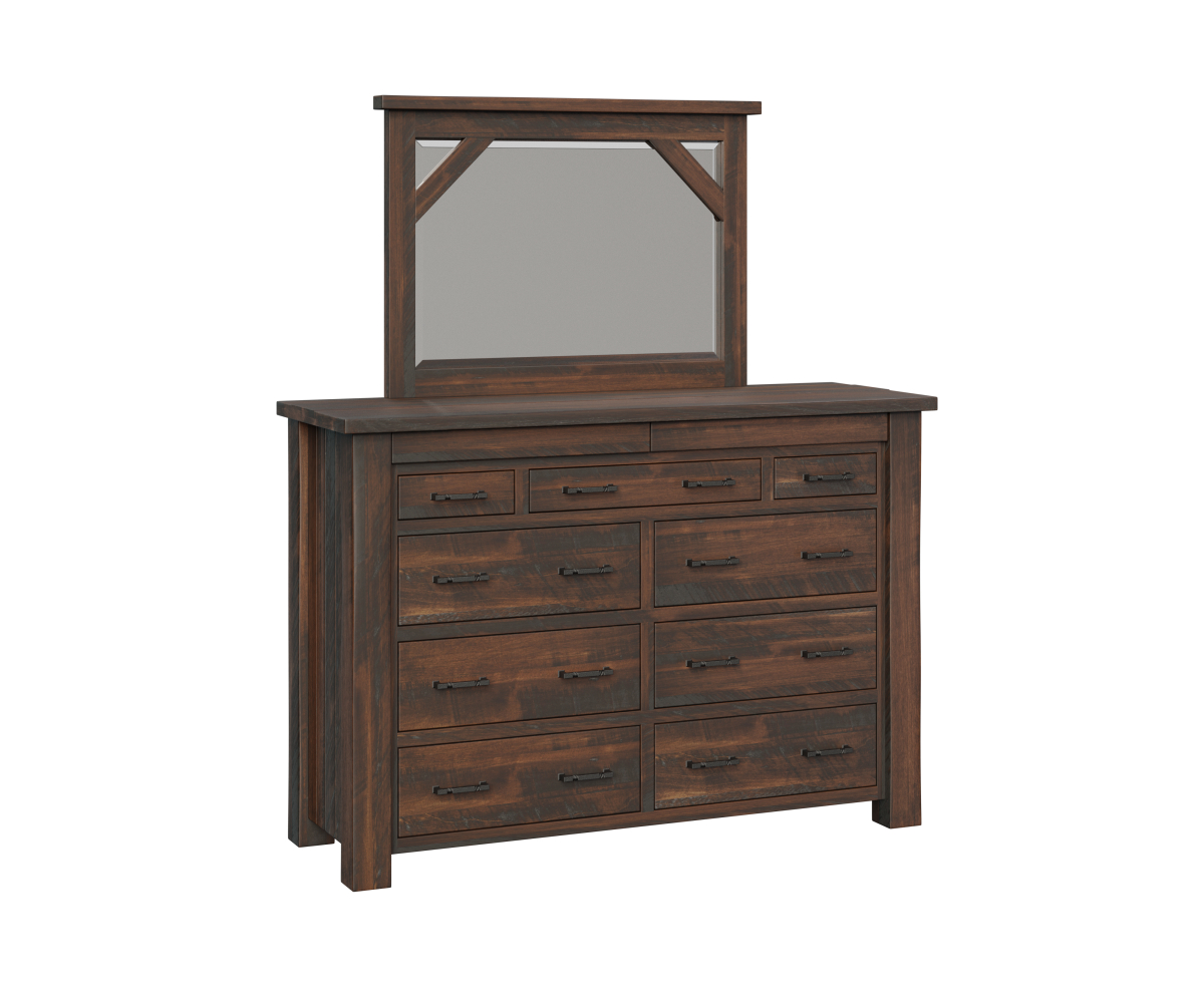 Portland 9 Drawer Mule Dresser • TC Amish Home