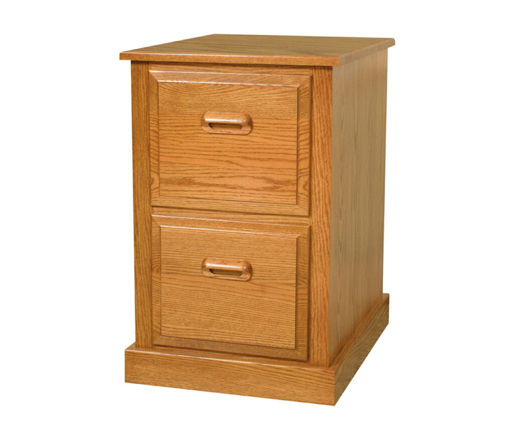 Traditional 2 Drawer File • TC Amish Home