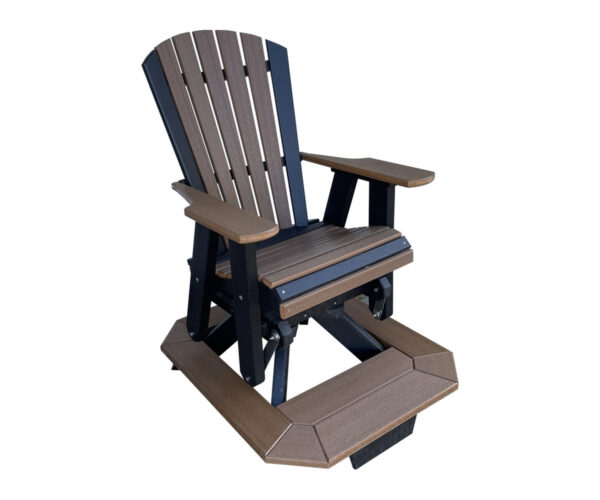 Adirondack Balcony Swivel Glider