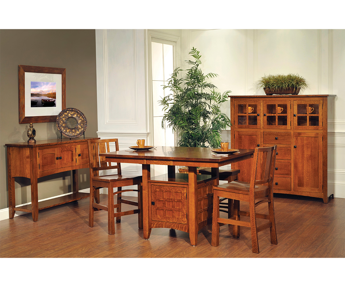 Blakely Mission Bar Stool - Image 2