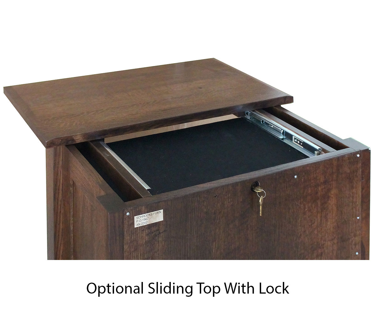 Granny Mission Open Nightstand - Image 4
