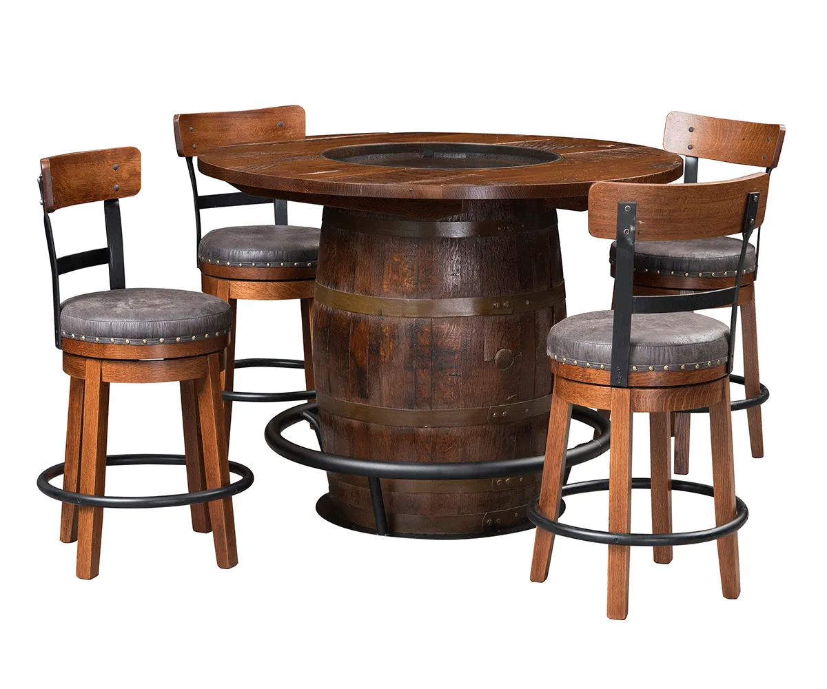 Kelso 24" Swivel Barstool - Image 2