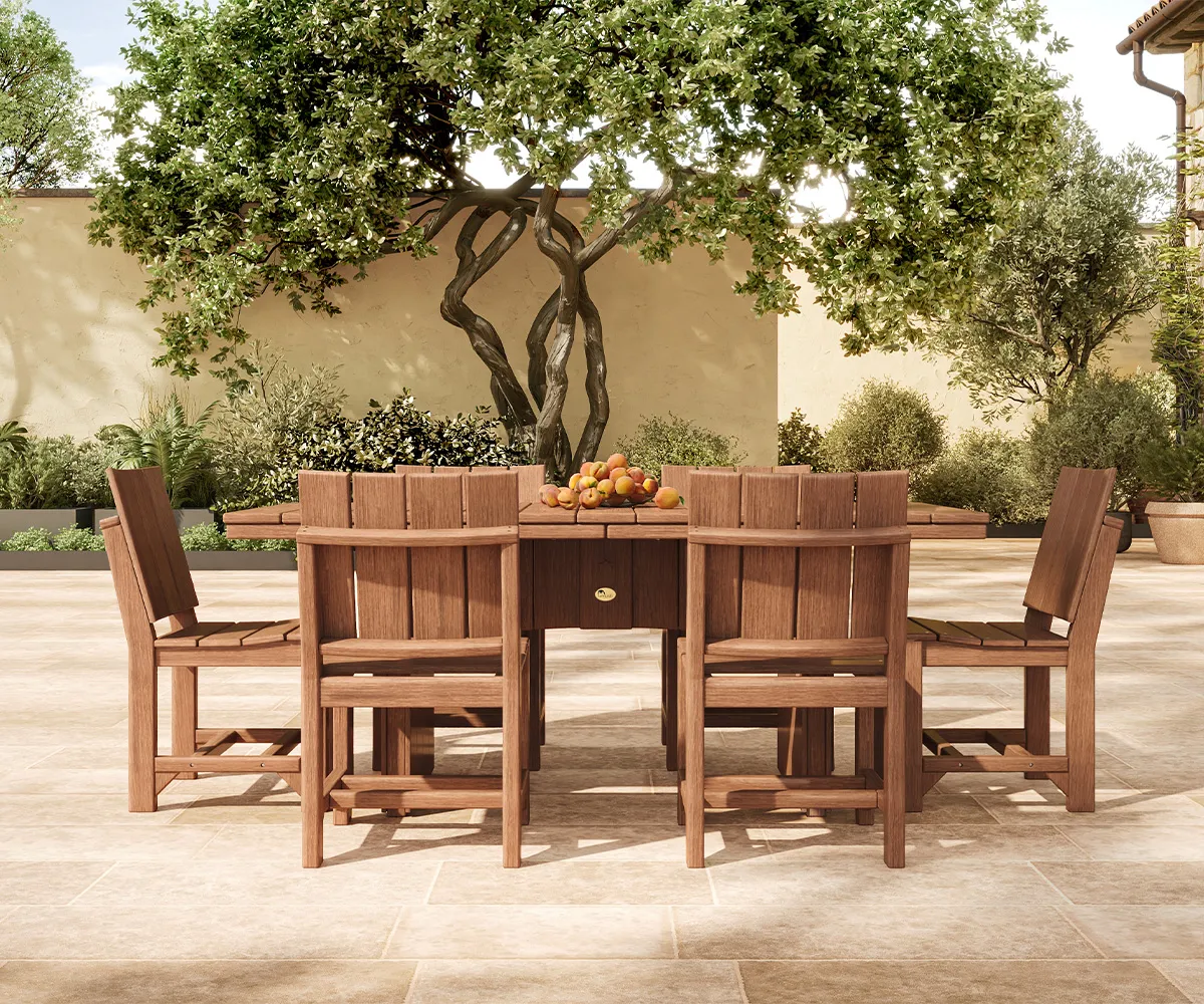 Urban Dining Table - 3' x 6' Rectangular - Dining Height - Image 2