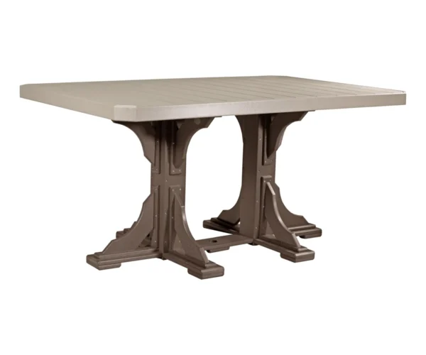4' × 6' Rectangular Table - Counter Height