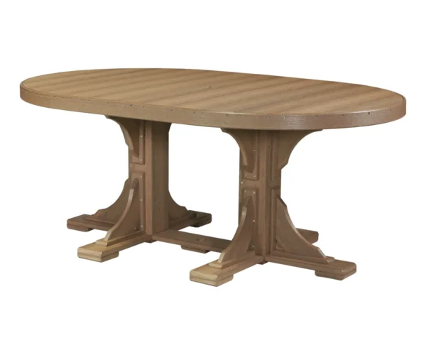 4' × 6' Oval Table - Dining Height