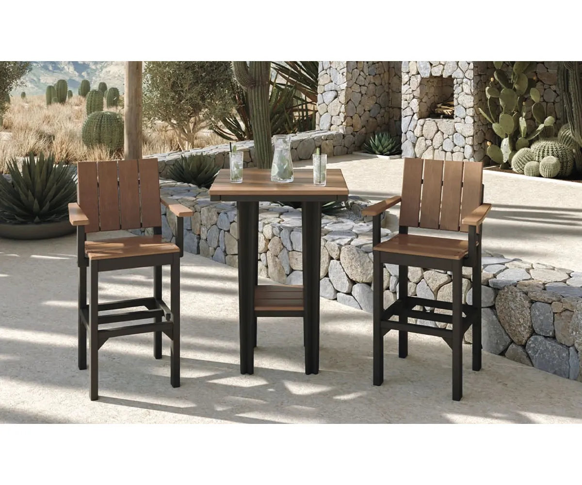 30" Square Bistro Table - Bar Height - Image 2